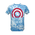 Captain America Living Legend Blue T Shirt - www.entertainmentstore.in