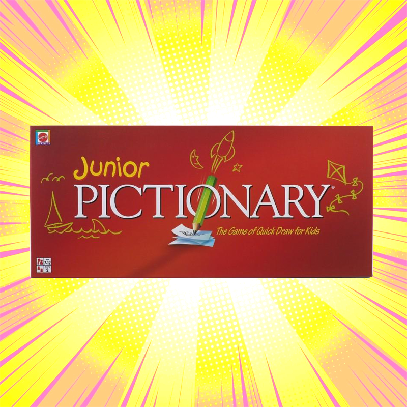 Pictionary Words Junior Classic Game - www.entertainmentstore.in