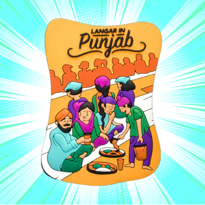 Punjab Langar Fridge Magnet - www.entertainmentstore.in