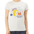 Carol & Goose Captain Marvel  Light Grey Womens Tops - www.entertainmentstore.in