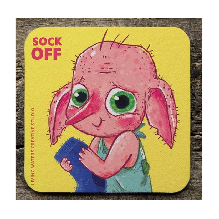 Dobby Sock off Coaster - www.entertainmentstore.in