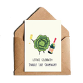 Lettuce Celebrate Sparkle Like Chamagne  Greeting Card - www.entertainmentstore.in