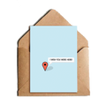 I Wish You Were Here Greeting Card - www.entertainmentstore.in