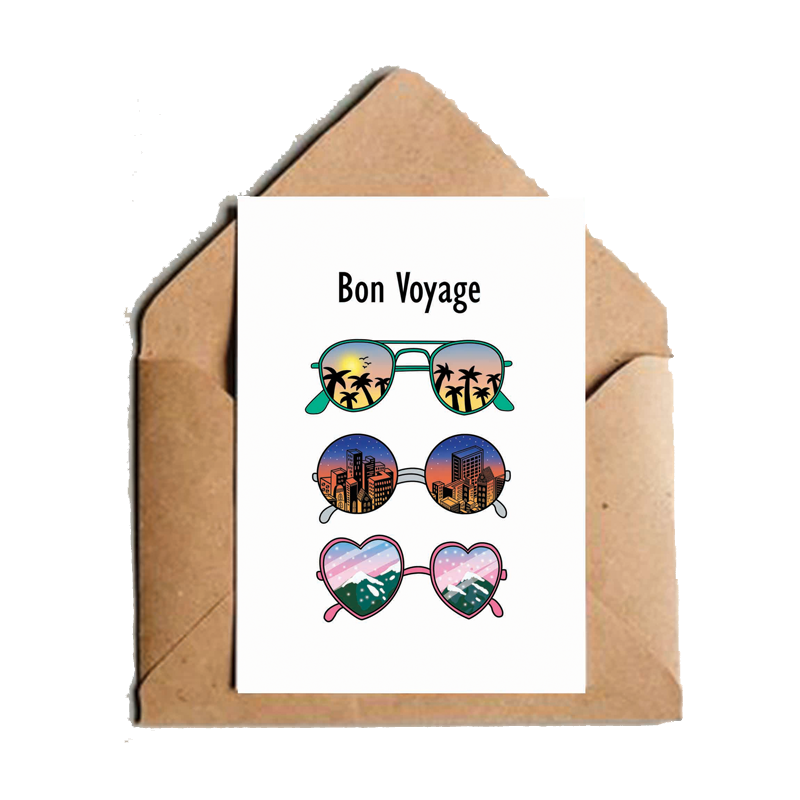 Bon Voyage Greeting Card - www.entertainmentstore.in