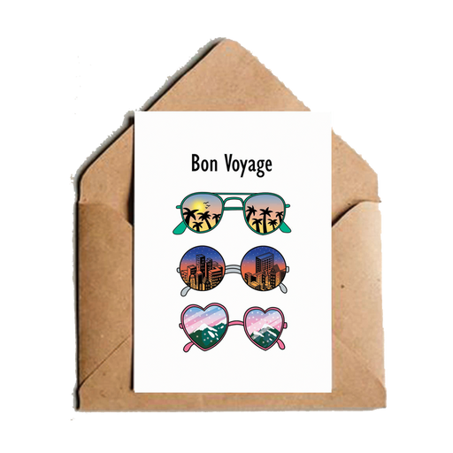 Bon Voyage Greeting Card - www.entertainmentstore.in