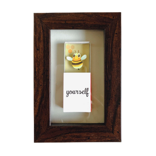 Bee Yourself Matchbox Frame - www.entertainmentstore.in