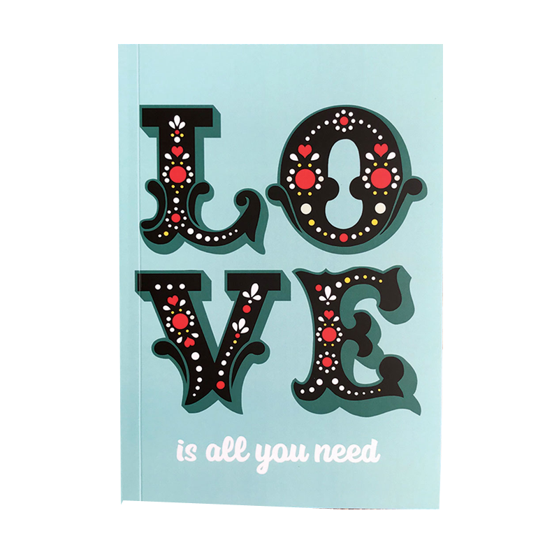 Love Is Alll You Need Notebook - www.entertainmentstore.in