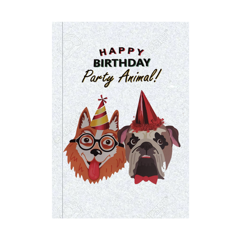 Happy Birthday Party Animal Notebook - www.entertainmentstore.in