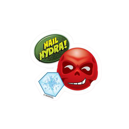 Red Skull Hail Marvel Sticker - www.entertainmentstore.in