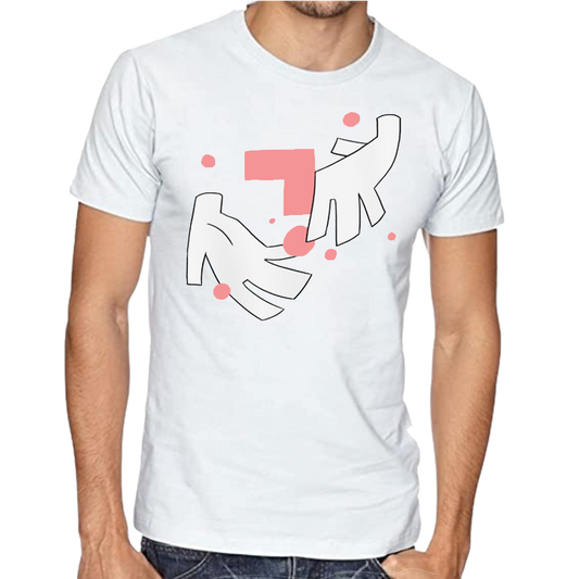 Ishanya 2021 Thinker White Mens T shirt - www.entertainmentstore.in