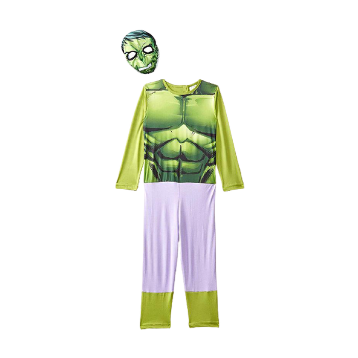 Hulk Avengers Jumpsuit Basic With Mask - www.entertainmentstore.in