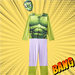 Hulk Avengers Basic With Mask Kids Jumpsuit - www.entertainmentstore.in
