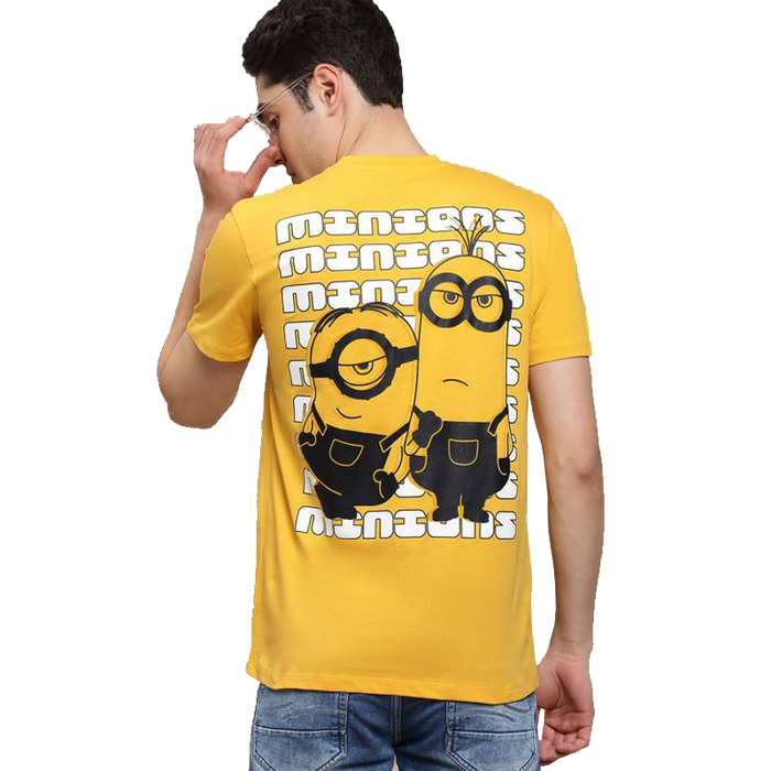 Minions 1424 Solar Yellow Mens T Shirt - www.entertainmentstore.in