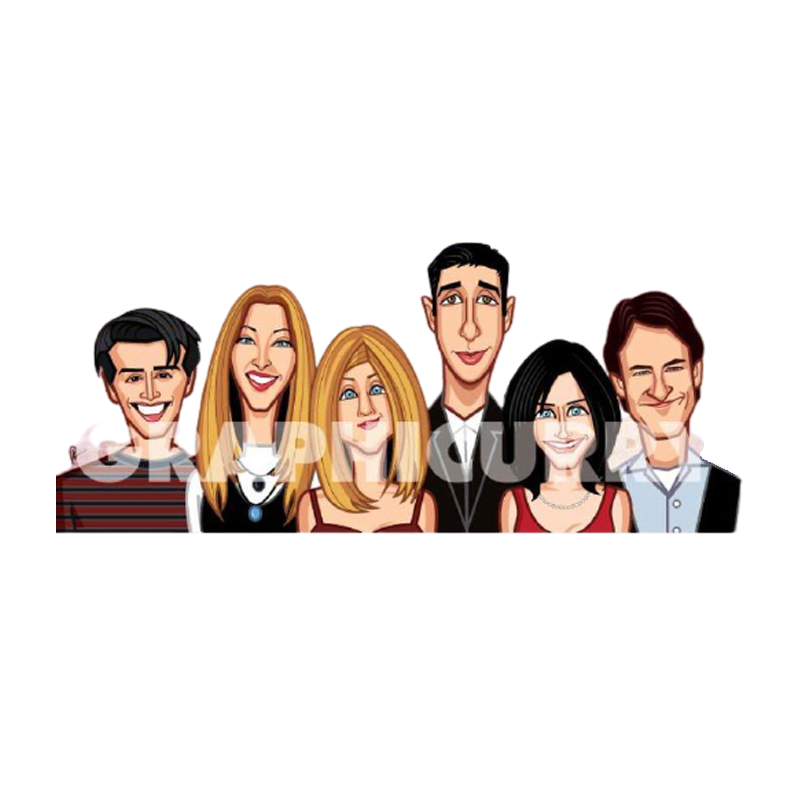 Tribute To Friends 2nd Edition Wall Art Laminate - www.entertainmentstore.in