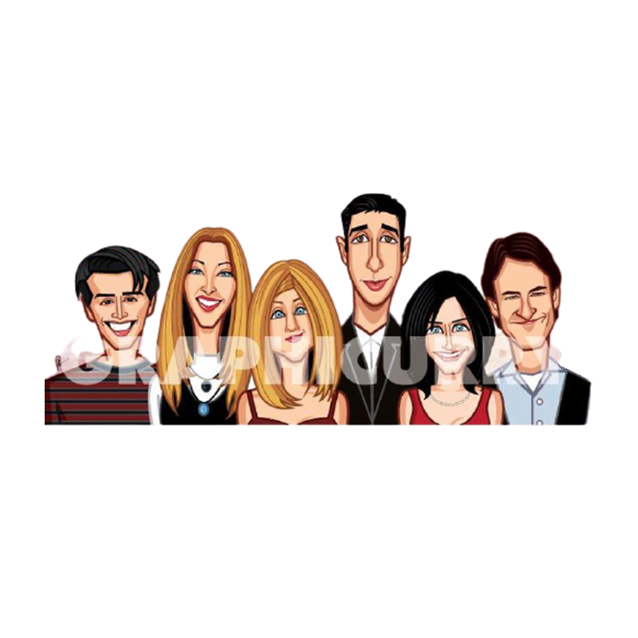 Tribute To Friends 2nd Edition Wall Art Laminate - www.entertainmentstore.in