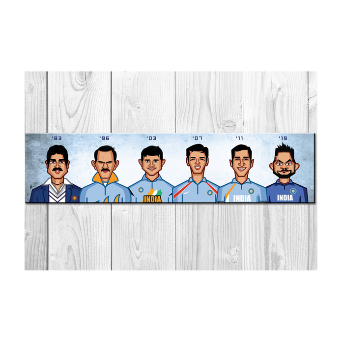 The World Cup Captains Wall Art - www.entertainmentstore.in