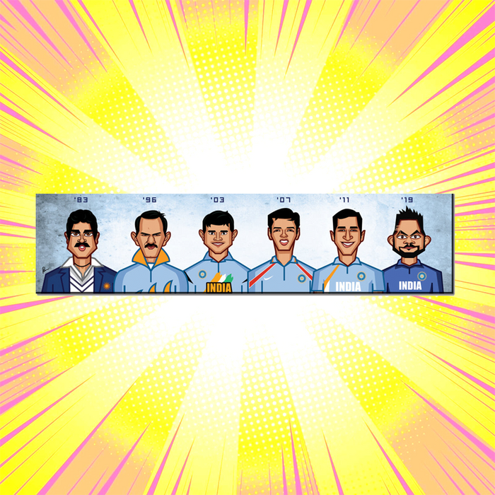 The World Cup Captains Wall Art - www.entertainmentstore.in