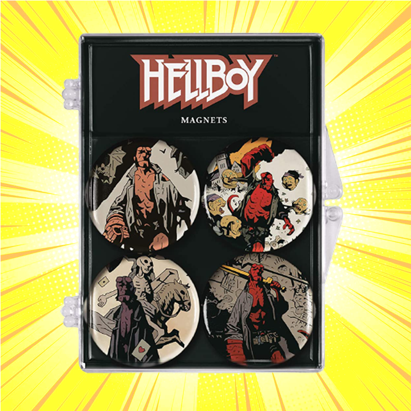 Hellboy Magnet 4 Pack - www.entertainmentstore.in