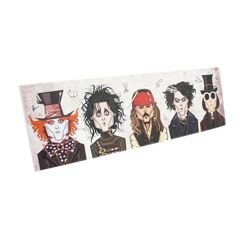 Johnny Depp Tribute A3 Laminate Graphicurry - www.entertainmentstore.in