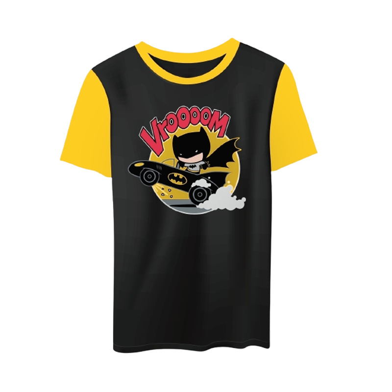 Batman Vroooom Black Kids T Shirt - www.entertainmentstore.in