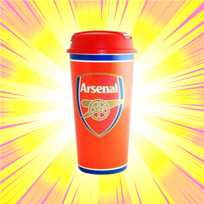 Arsenal F.C. Travel Plastic Bottle/Mug Crest - www.entertainmentstore.in