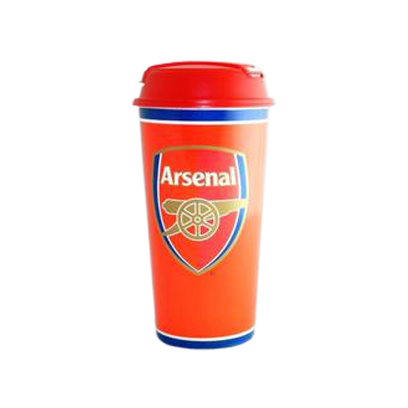 Arsenal F.C. Travel Plastic Bottle/Mug Crest - www.entertainmentstore.in