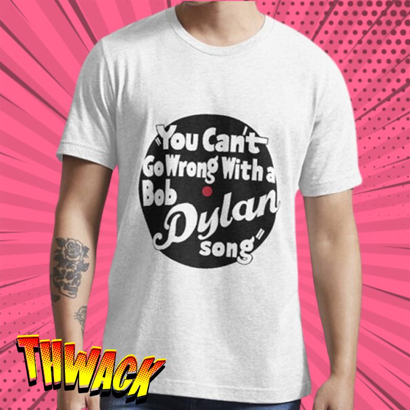 Bob Dylan You Cant Go Wrong Black T Shirt - www.entertainmentstore.in