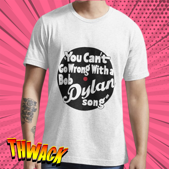 Bob Dylan You Cant Go Wrong Black T Shirt - www.entertainmentstore.in