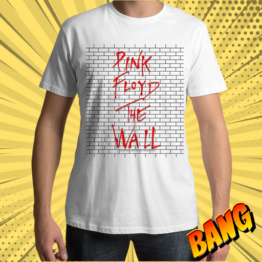 Pink Floyd The Wall White T Shirt - www.entertainmentstore.in