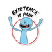 MR. Meeseeks Existence Is Pain Sticker - www.entertainmentstore.in