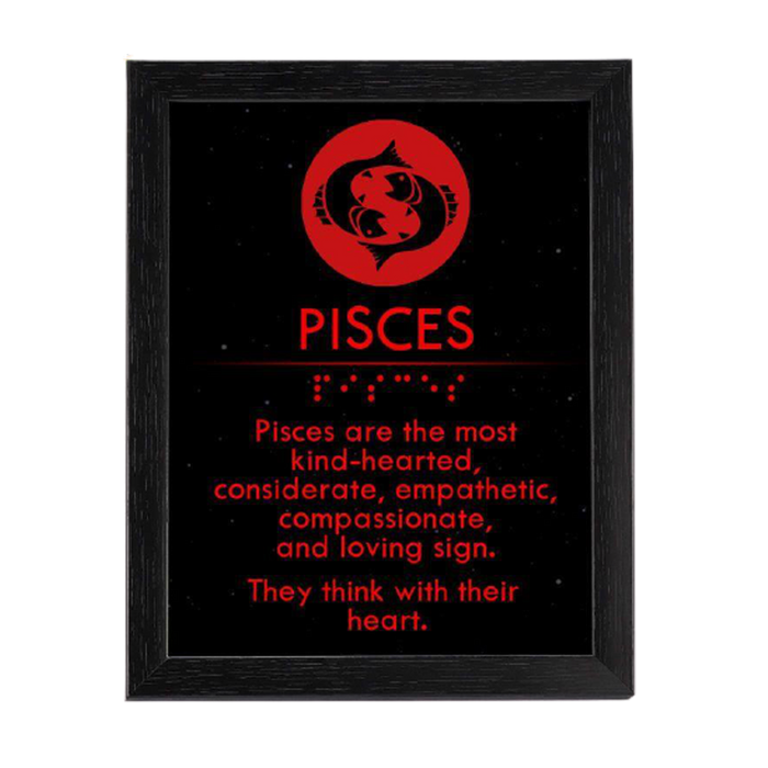Pisces Braille Frame - www.entertainmentstore.in