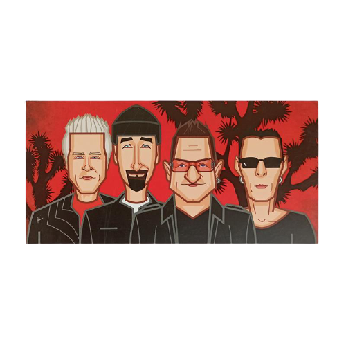 Tribute To U2 A4 Laminate - www.entertainmentstore.in