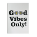 Good Vibes Only Notebook - www.entertainmentstore.in