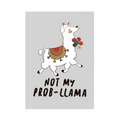 Llama Not My Probllama Notebook - www.entertainmentstore.in
