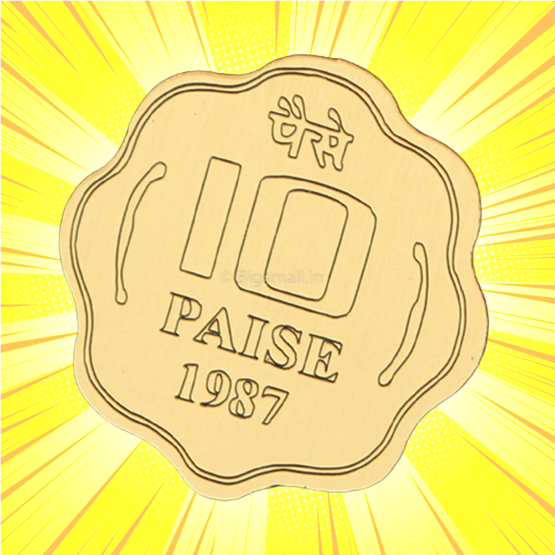 10 Paise Coaster - www.entertainmentstore.in