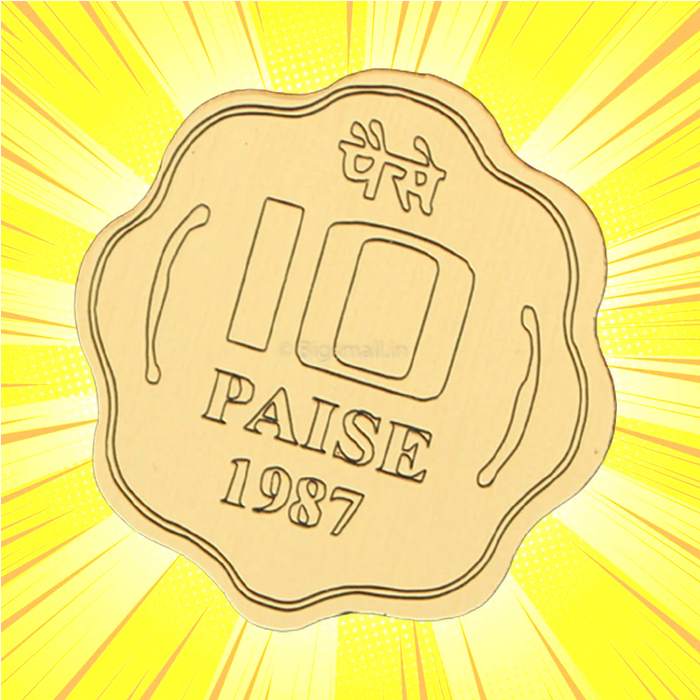 10 Paise Coaster - www.entertainmentstore.in