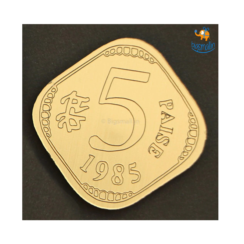 5 Paise Coaster - www.entertainmentstore.in