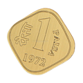 1 Paise Coaster - www.entertainmentstore.in
