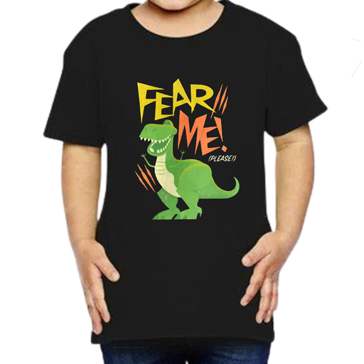 Toy Story Rex Kids Black T Shirt - www.entertainmentstore.in