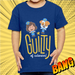 Toy Story Guilty Royal Blue Kids T Shirt - www.entertainmentstore.in