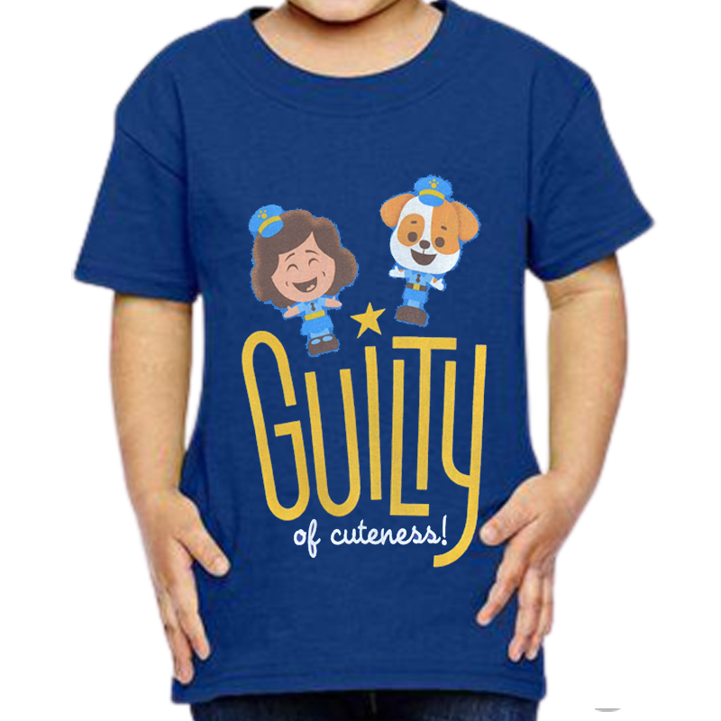 Toy Story Guilty Royal Blue Kids T Shirt - www.entertainmentstore.in