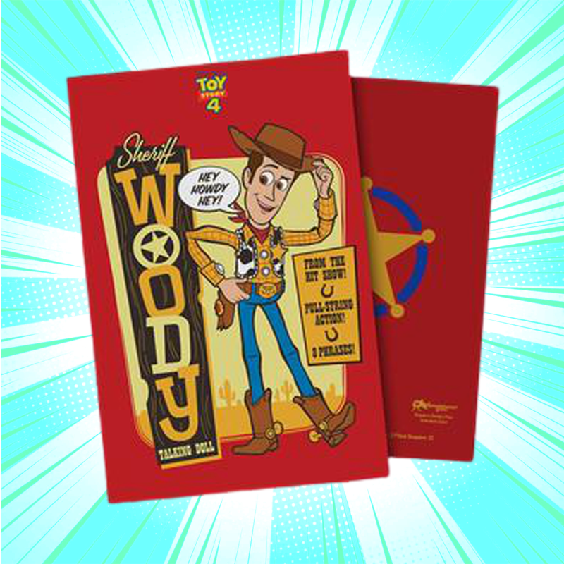 Toy Story Woody Notebook - www.entertainmentstore.in