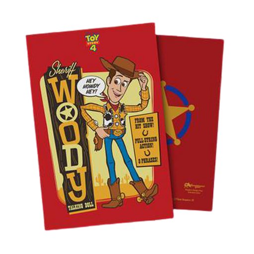 Toy Story Woody Notebook - www.entertainmentstore.in