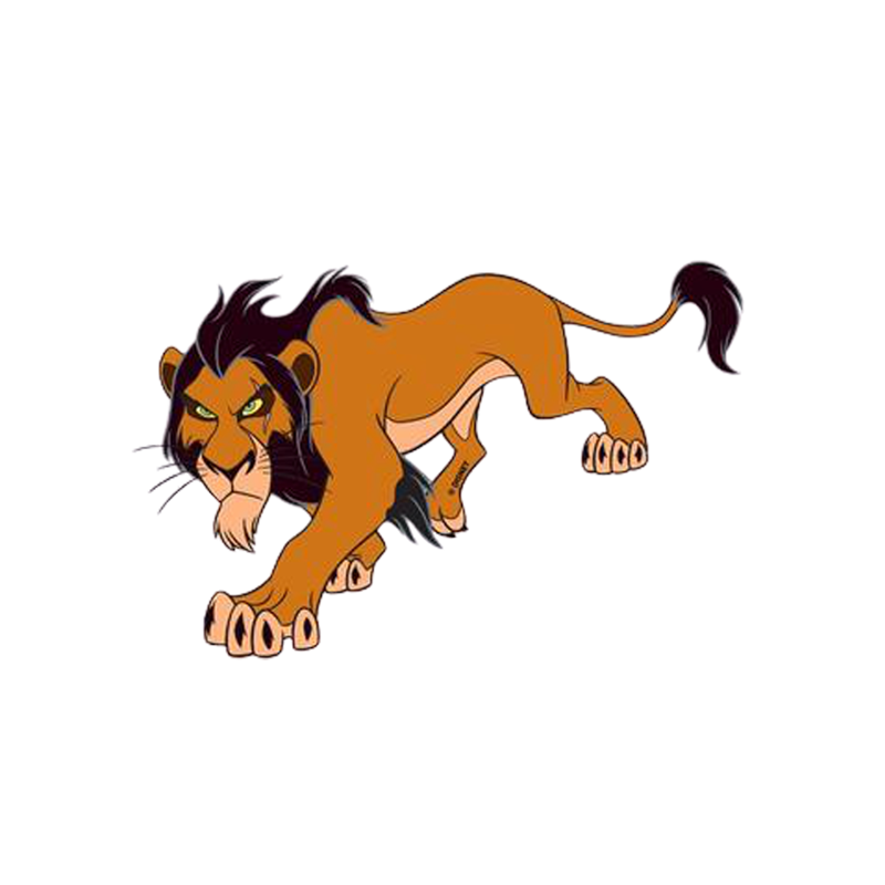 Lion King Scar Sticker - www.entertainmentstore.in