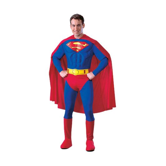 Superman Deluxe Adult Costume - www.entertainmentstore.in