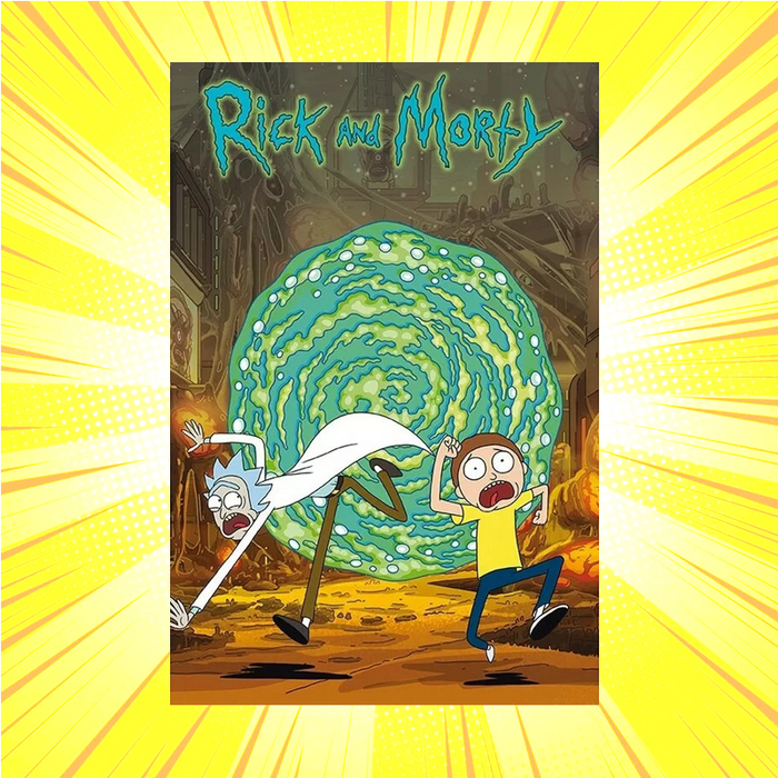 Rick And Morty Portal I Maxi Poster - www.entertainmentstore.in