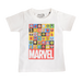 Marvel Pop Heroes White Kids T Shirt - www.entertainmentstore.in