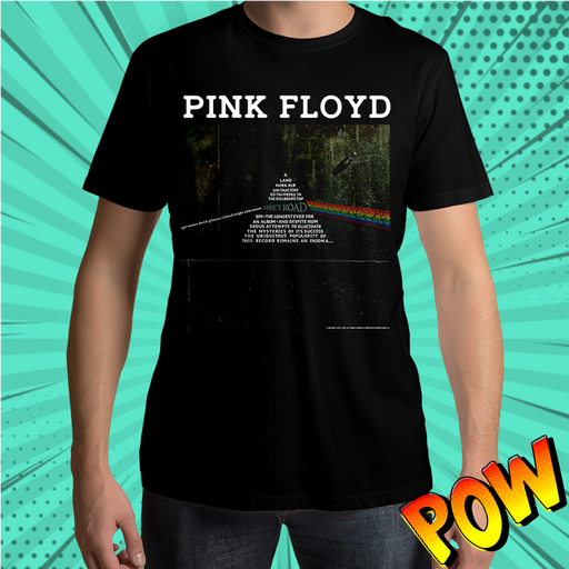 Pink Floyd The Dark Side Of The Moon Distressed Mens T Shirt - www.entertainmentstore.in