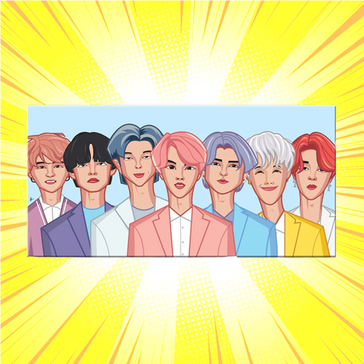 Bts Kpop Blue A3 Laminate - www.entertainmentstore.in