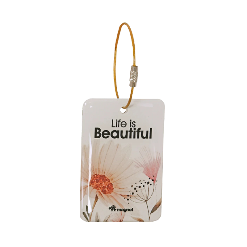 Life Is Beautiful Bag Tags - www.entertainmentstore.in